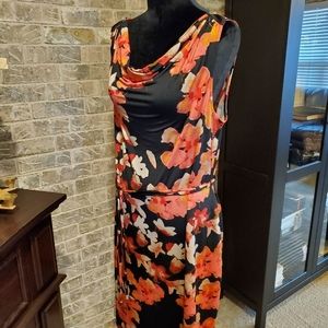 Dana Buchman floral dress